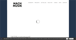 Desktop Screenshot of machmusik.org